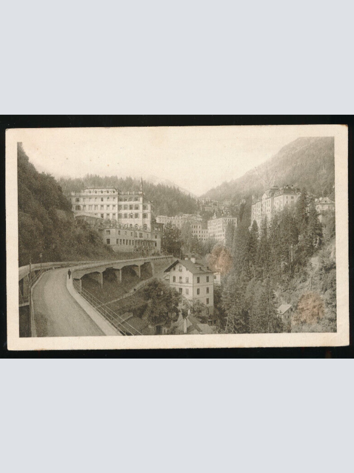 AK aus Bad Gastein mit Gasteiner Hof Salzburg (1802)