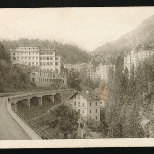 AK aus Bad Gastein mit Gasteiner Hof Salzburg (1802)