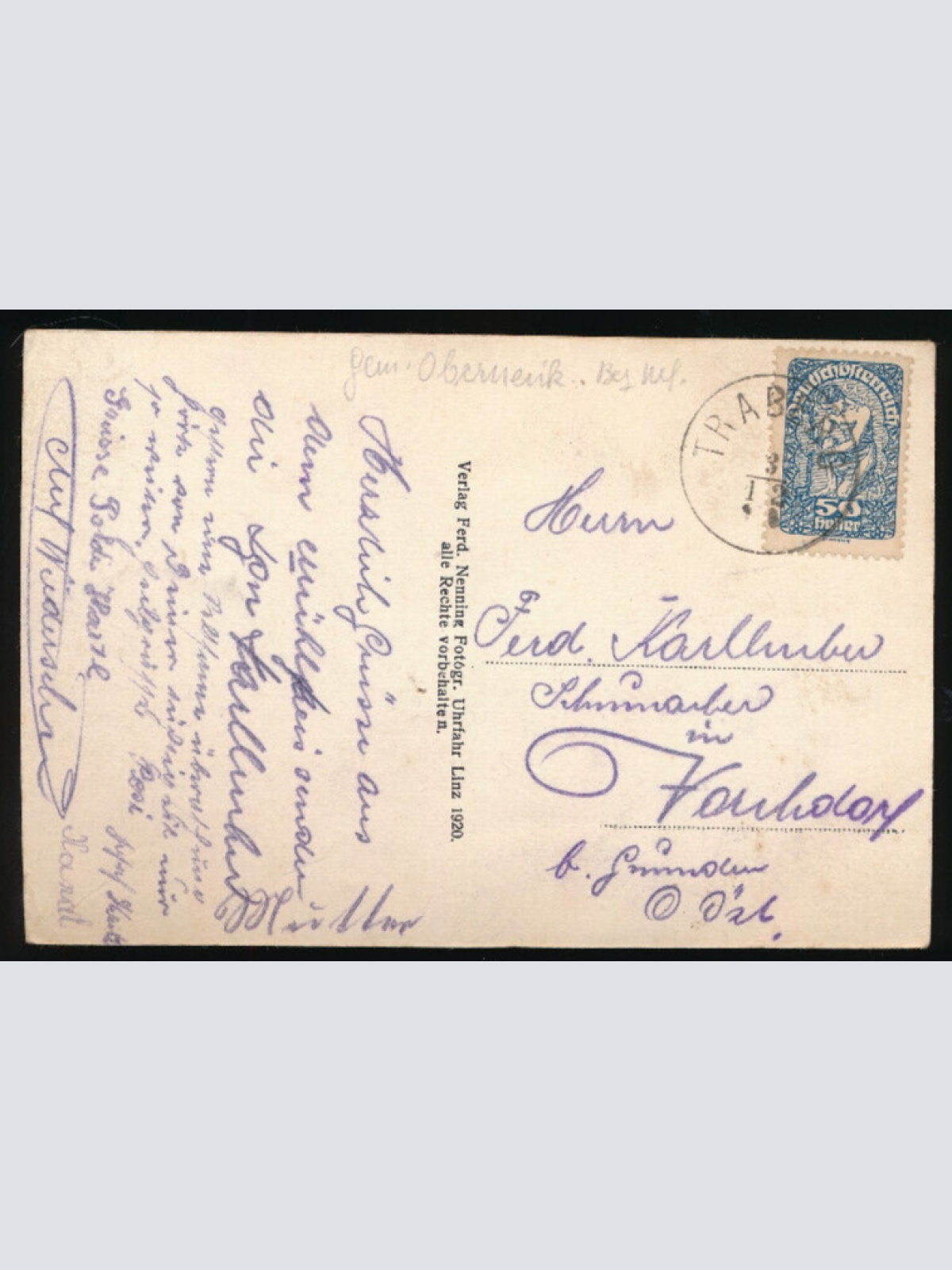 AK aus Traberg Mehrbildkarte Oberösterreich (2406)