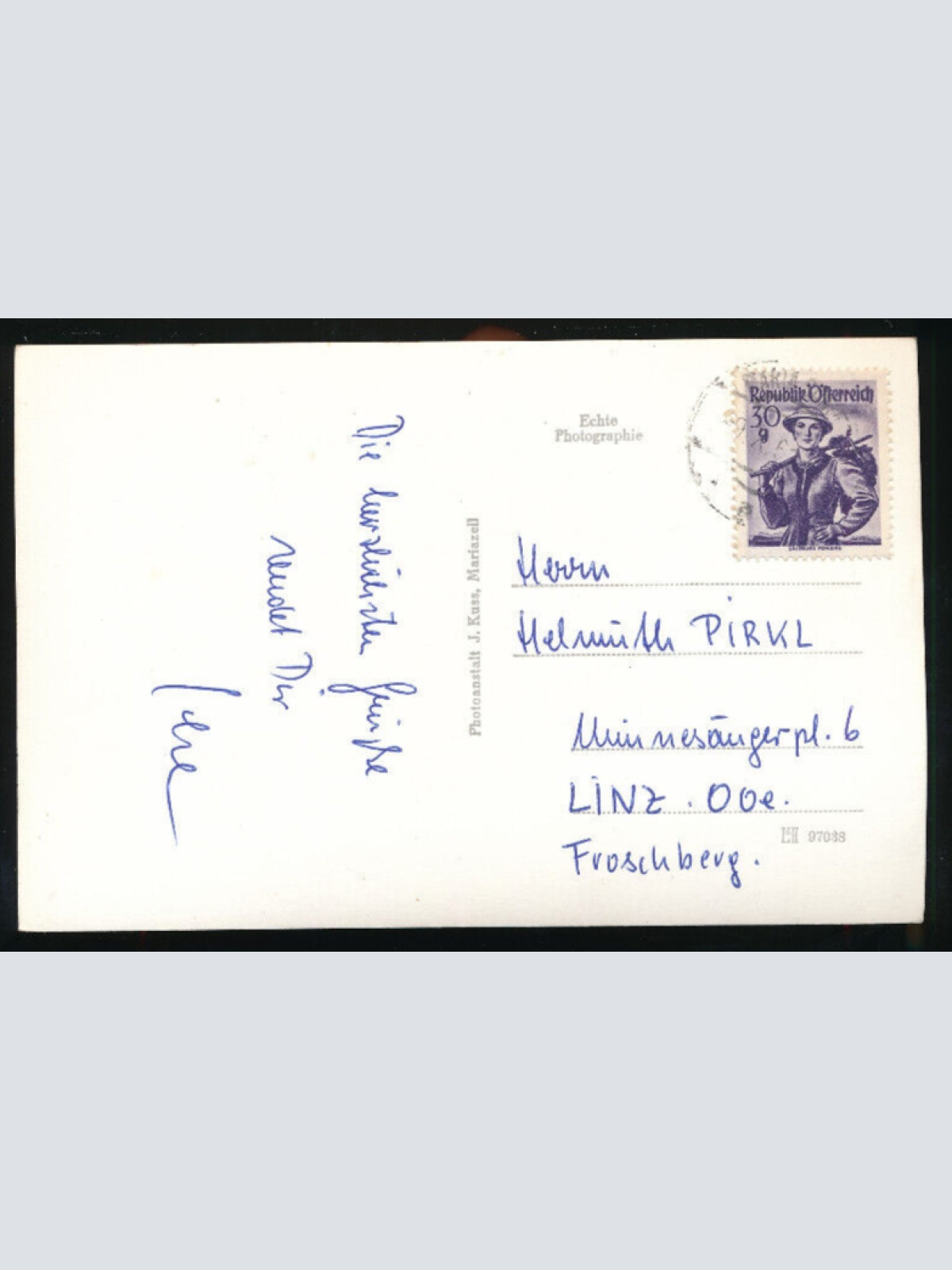 AK aus Mariazell Steiermark (1806)