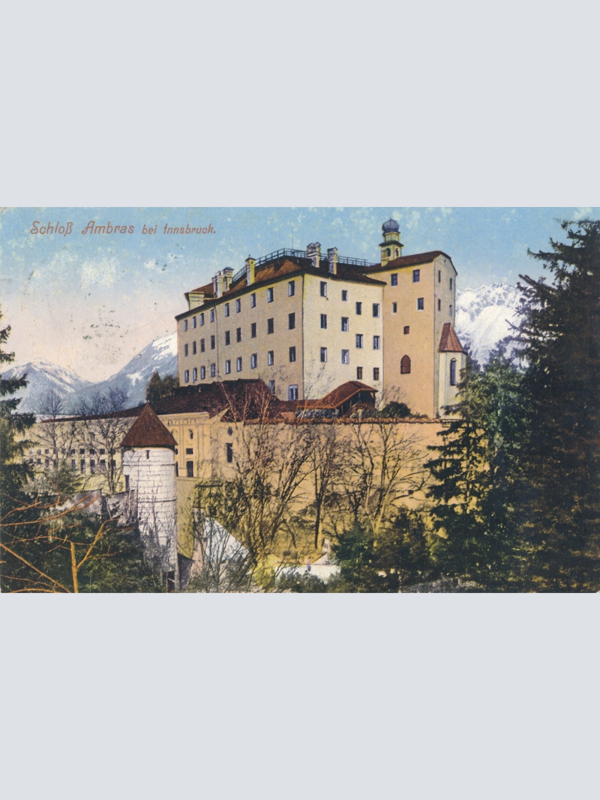 AK, Schloss Ambras bei Innsbruck, Tirol (S101)