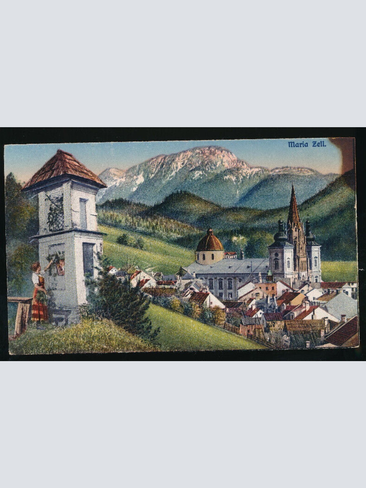 AK aus Mariazell Steiermark (1810)