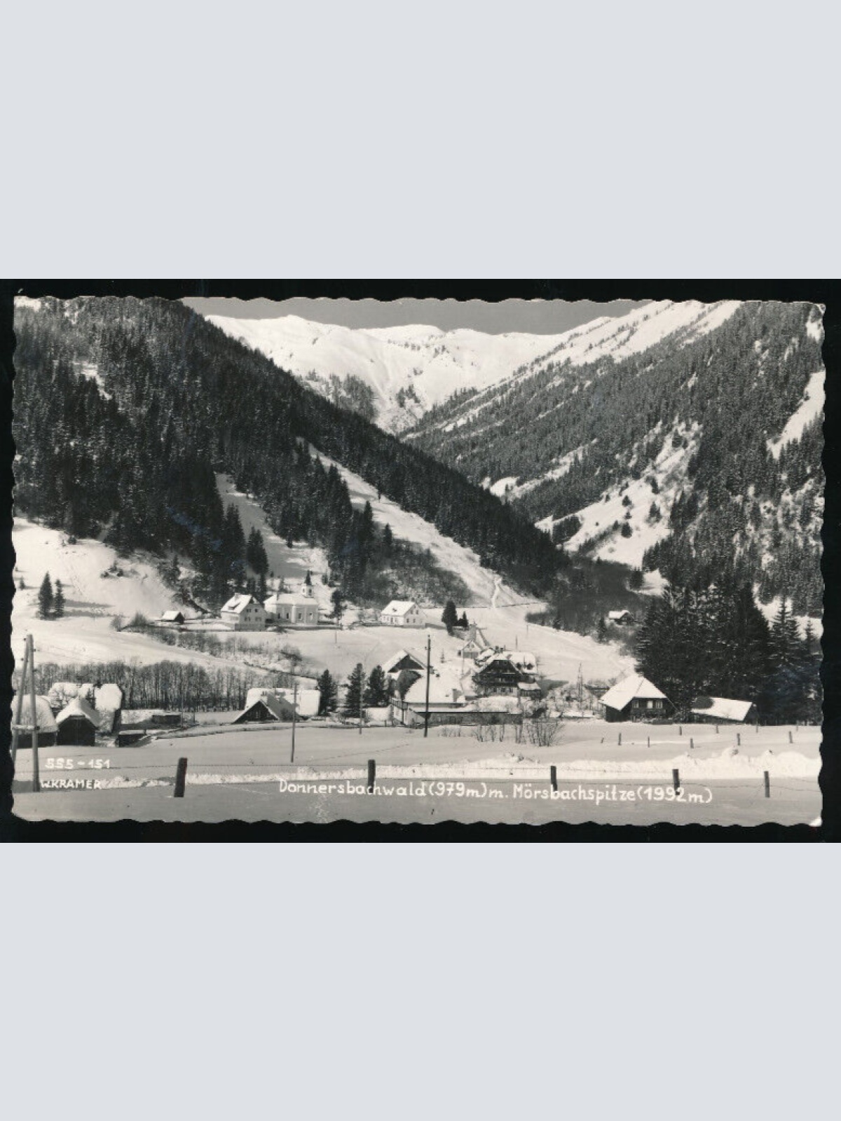 AK aus Donnersbachwald Steiermark (1811)