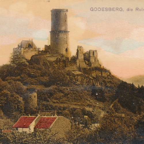 AK, Godesberg, die Ruine, AK, Nordrhein-Westfalen (S75)