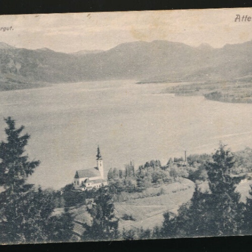AK aus Attersee Oberösterreich (1653)