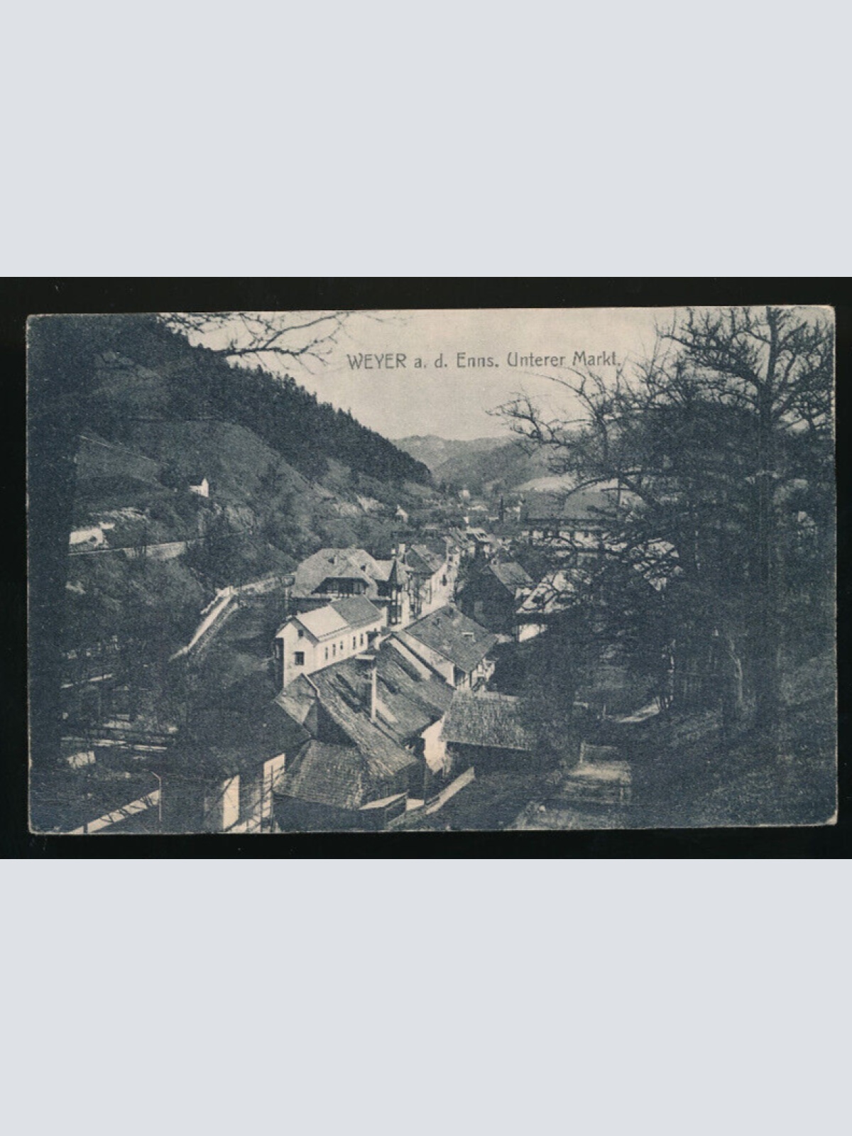 AK aus Weyer an der Enns Unterer Markt Oberösterreich (1664)