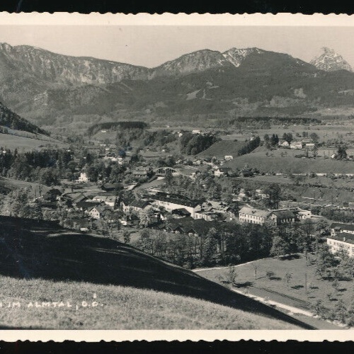 AK aus Scharnstein im Almtal Oberösterreich (1743)