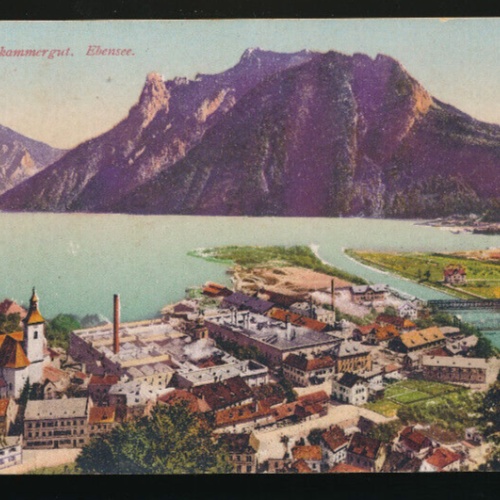 AK aus Ebensee Oberösterreich (1639)