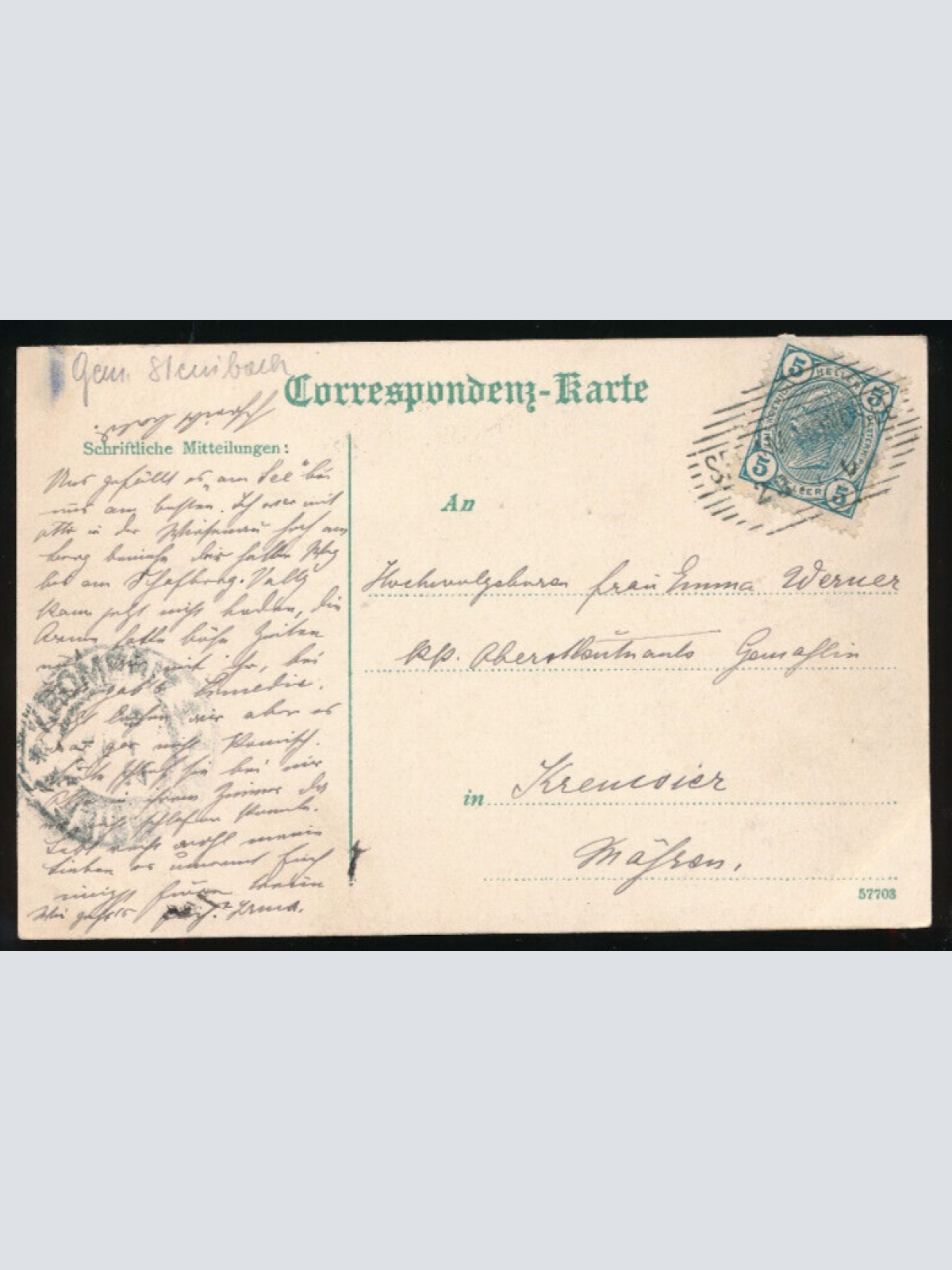 AK aus Weissenbach am Attersee Oberösterreich (2440)