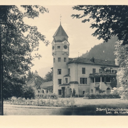 AK, Bäuerl. Volksbildungsheim Graschnitz bei St. Marein, Steiermark (S160)