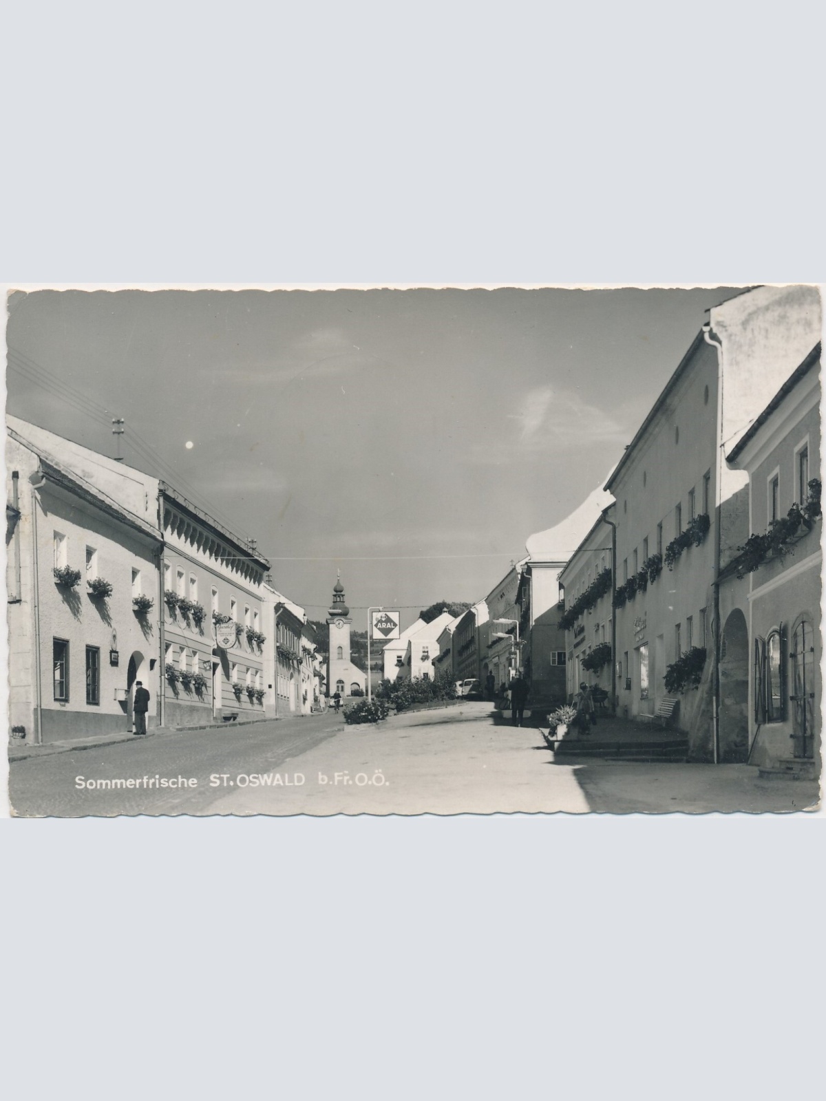 AK, Sommerfrische St. Oswald b. Fr. Oberösterreich (S174)