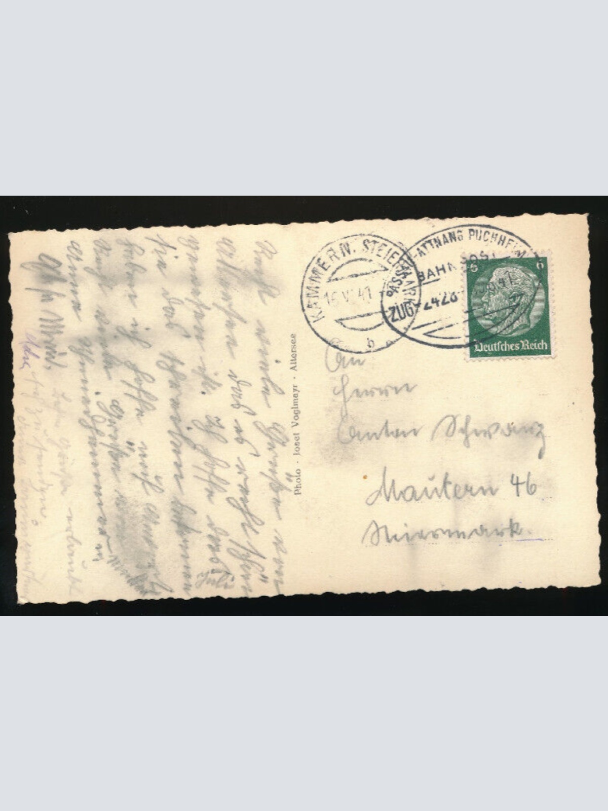 AK aus Attersee Oberösterreich (2437)