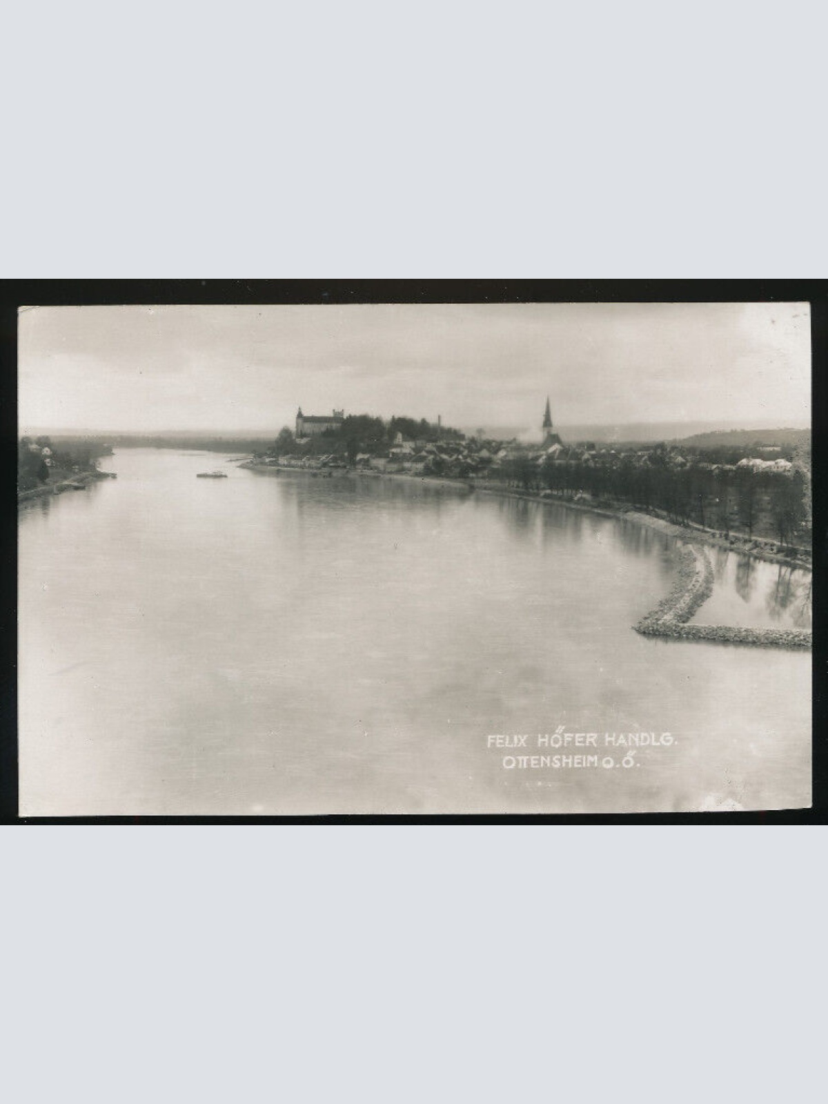 AK aus Ottensheim Felix Höfer Handlg Oberösterreich (2520)