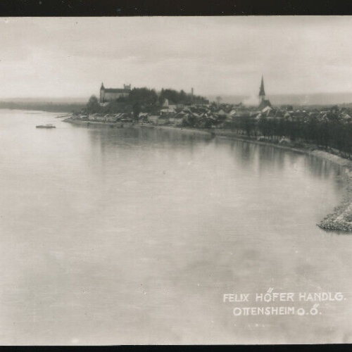 AK aus Ottensheim Felix Höfer Handlg Oberösterreich (2520)