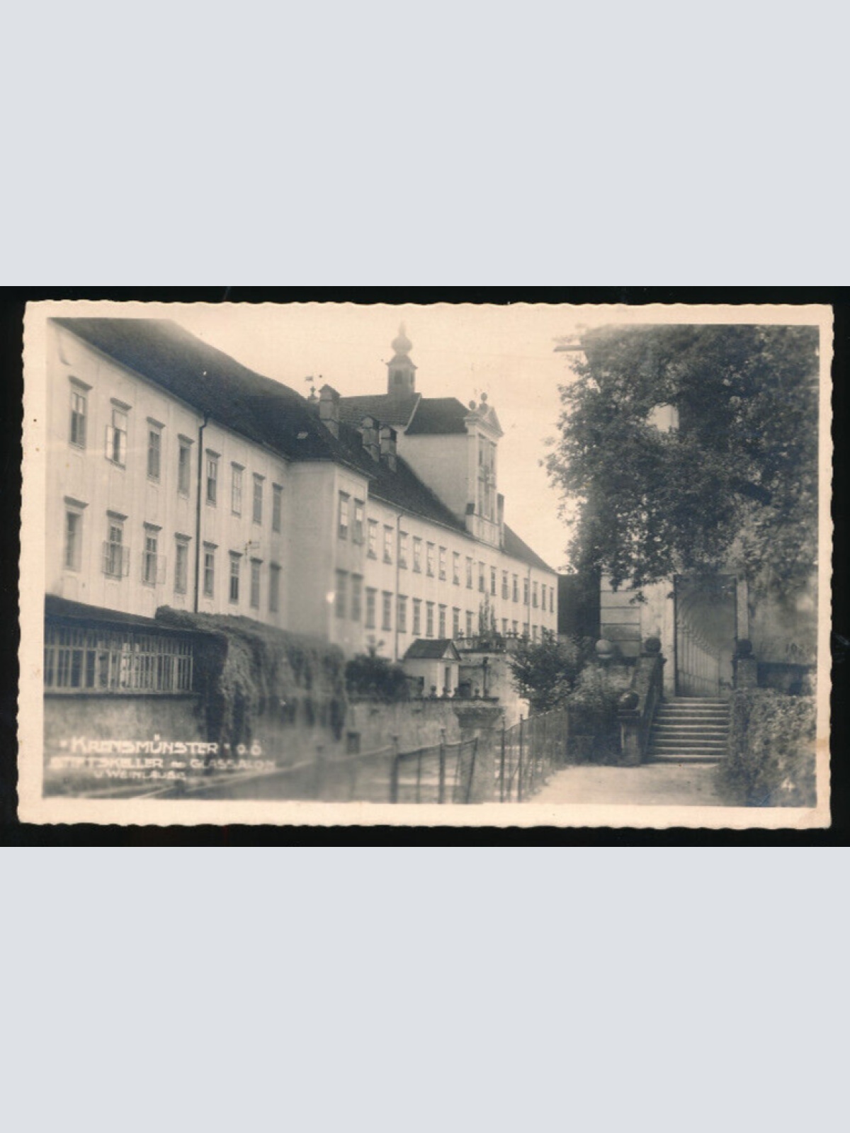 AK aus Kremsünster mit Stiftskeller  Oberösterreich (2509)