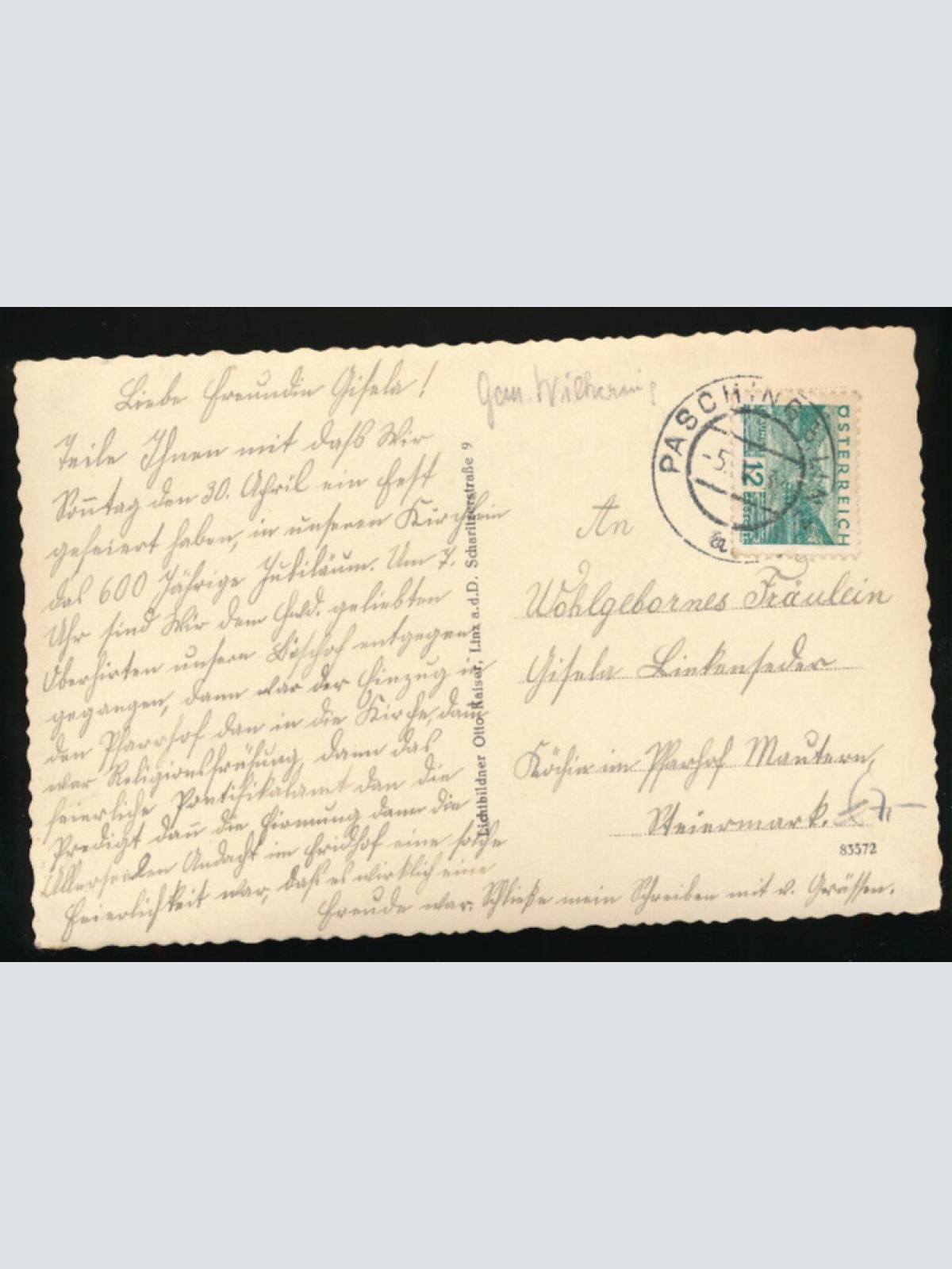 AK aus Dörnbach bei Linz Oberösterreich (2528)