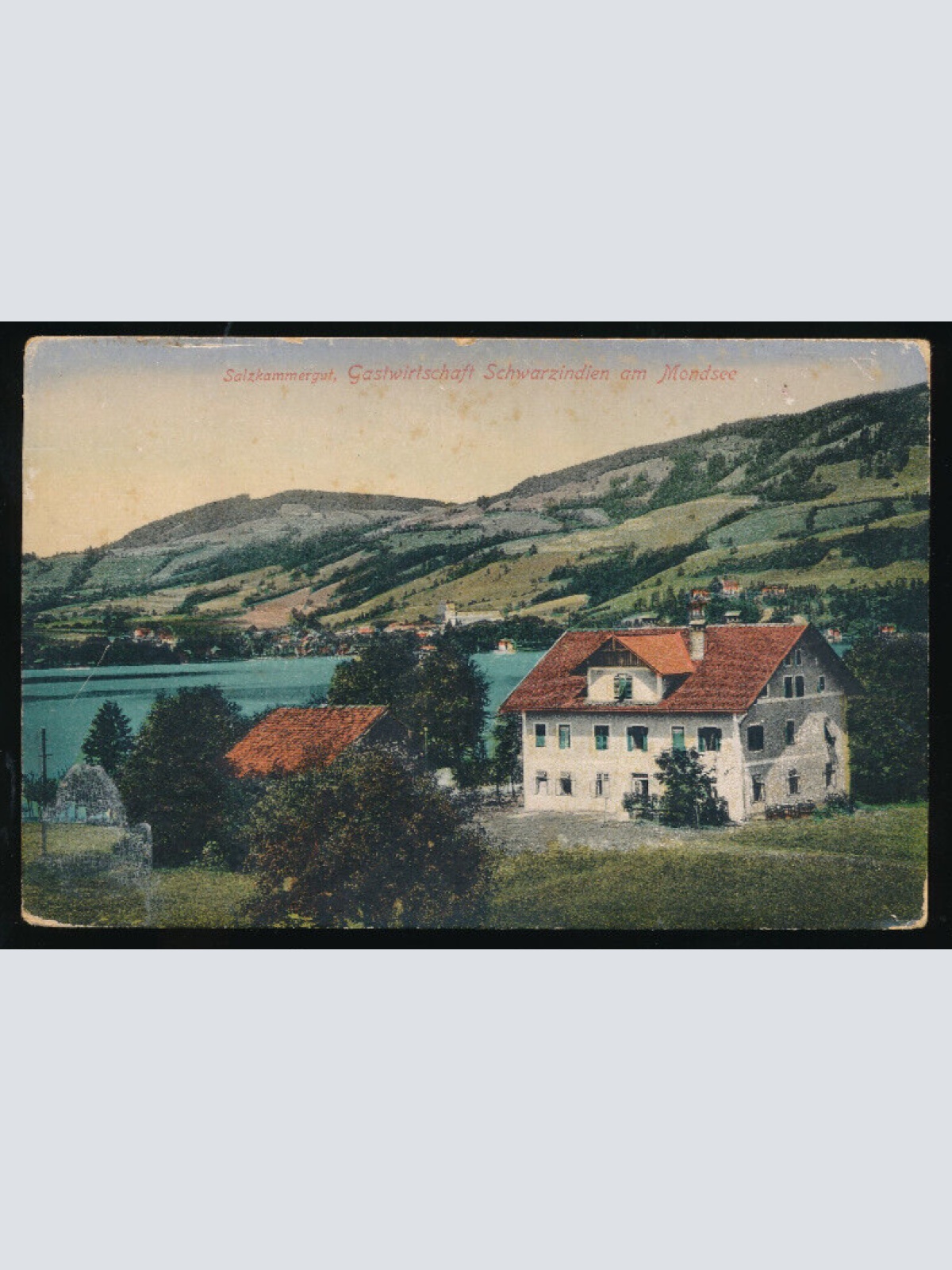 AK aus Schwarzindien am Mondsee Oberösterreich (2538)