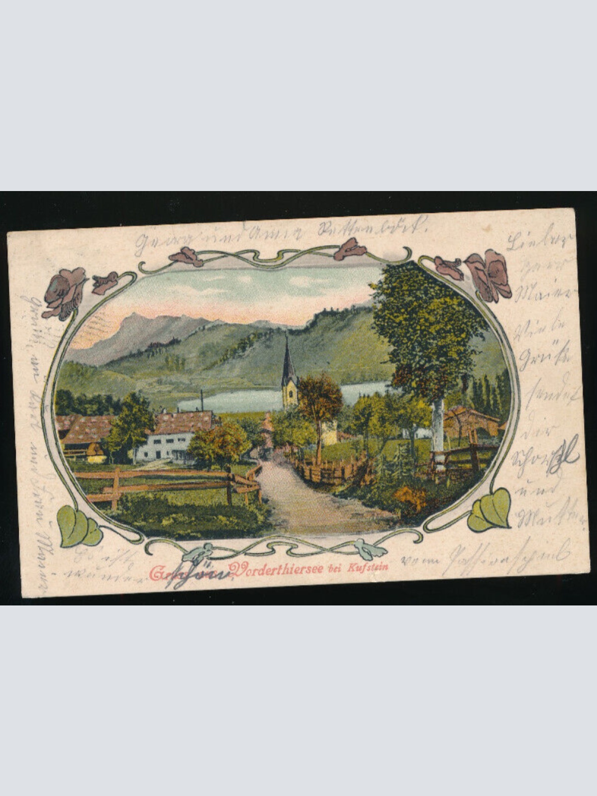 AK aus Kuftstein Vorderthiersee Tirol (2545)