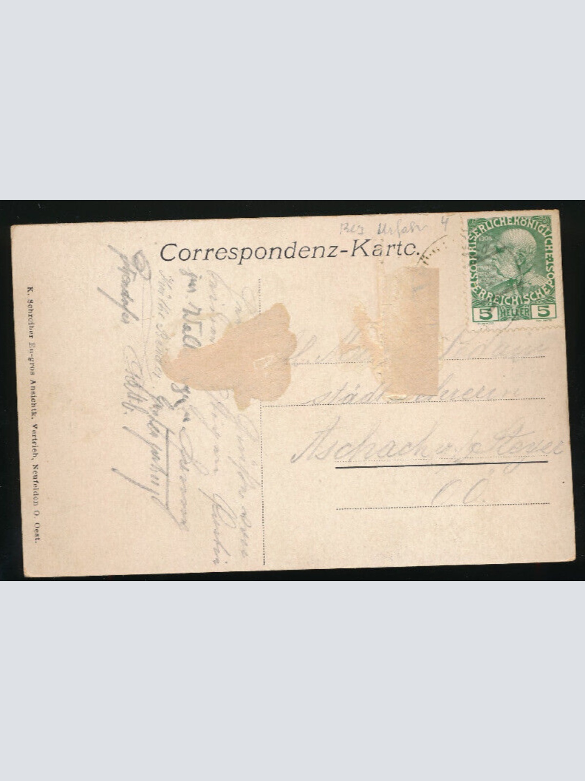 AK gruss aus Bad Mühllacken Oberösterreich (2415)