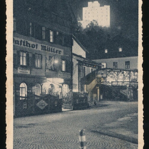 AK aus Laudeck mit Gasthof Müller Salzburg (2230)