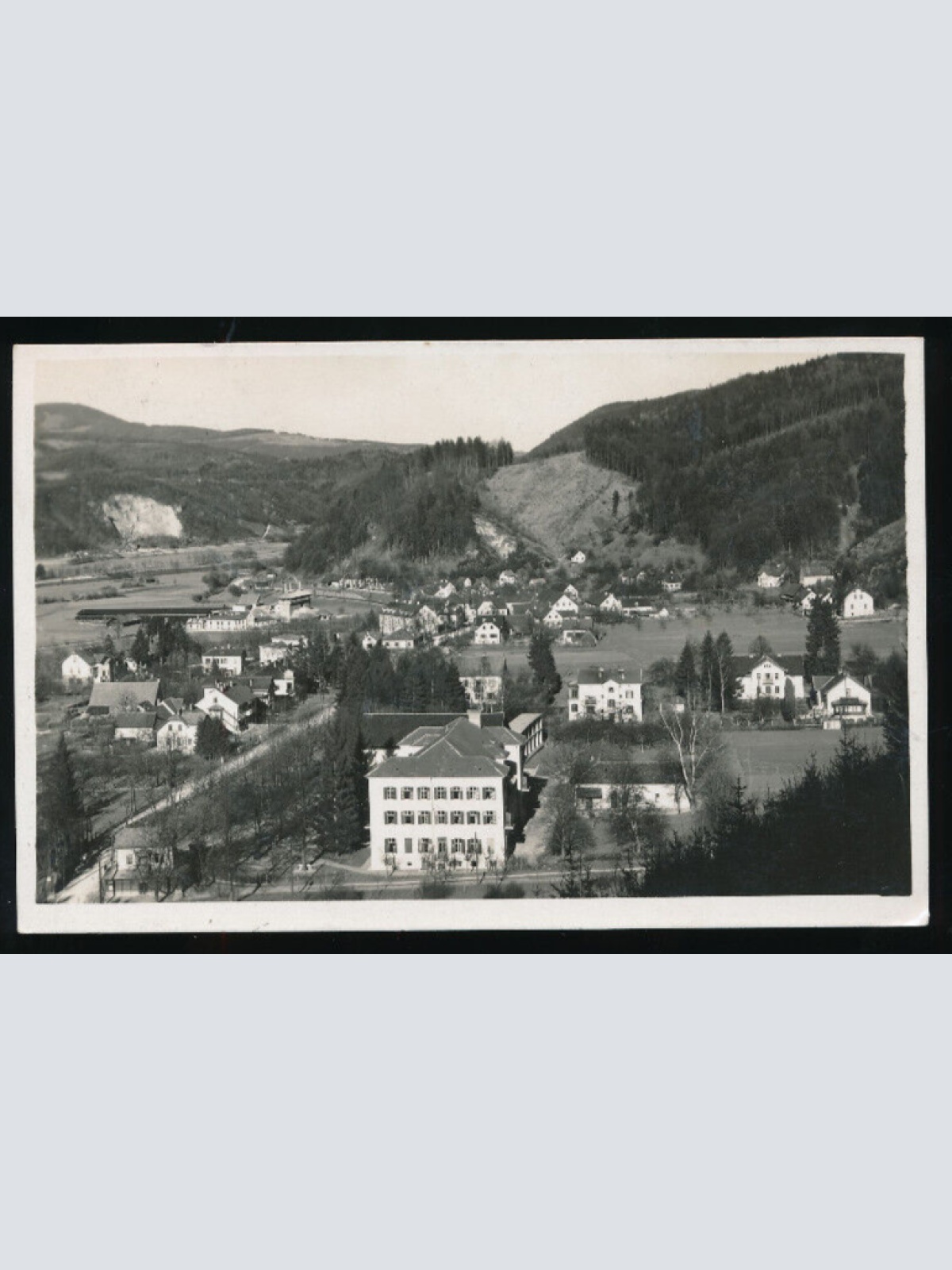 AK aus Judendorf mit Heilanstalt der Öst. Bundesbahnen Steiermark (2197)