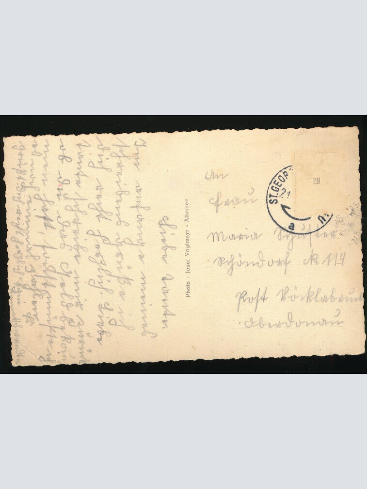 AK aus St.Georgen im Attergau Oberösterreich (2222)