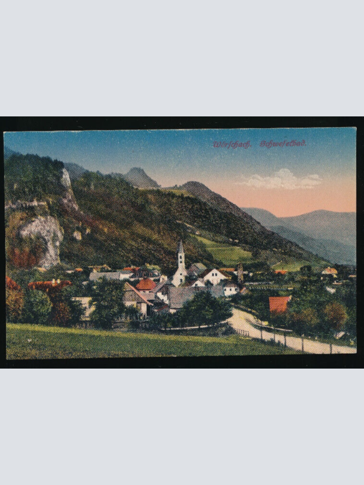 AK aus Wörschach mit Schwefelbad Steiermark (2780)