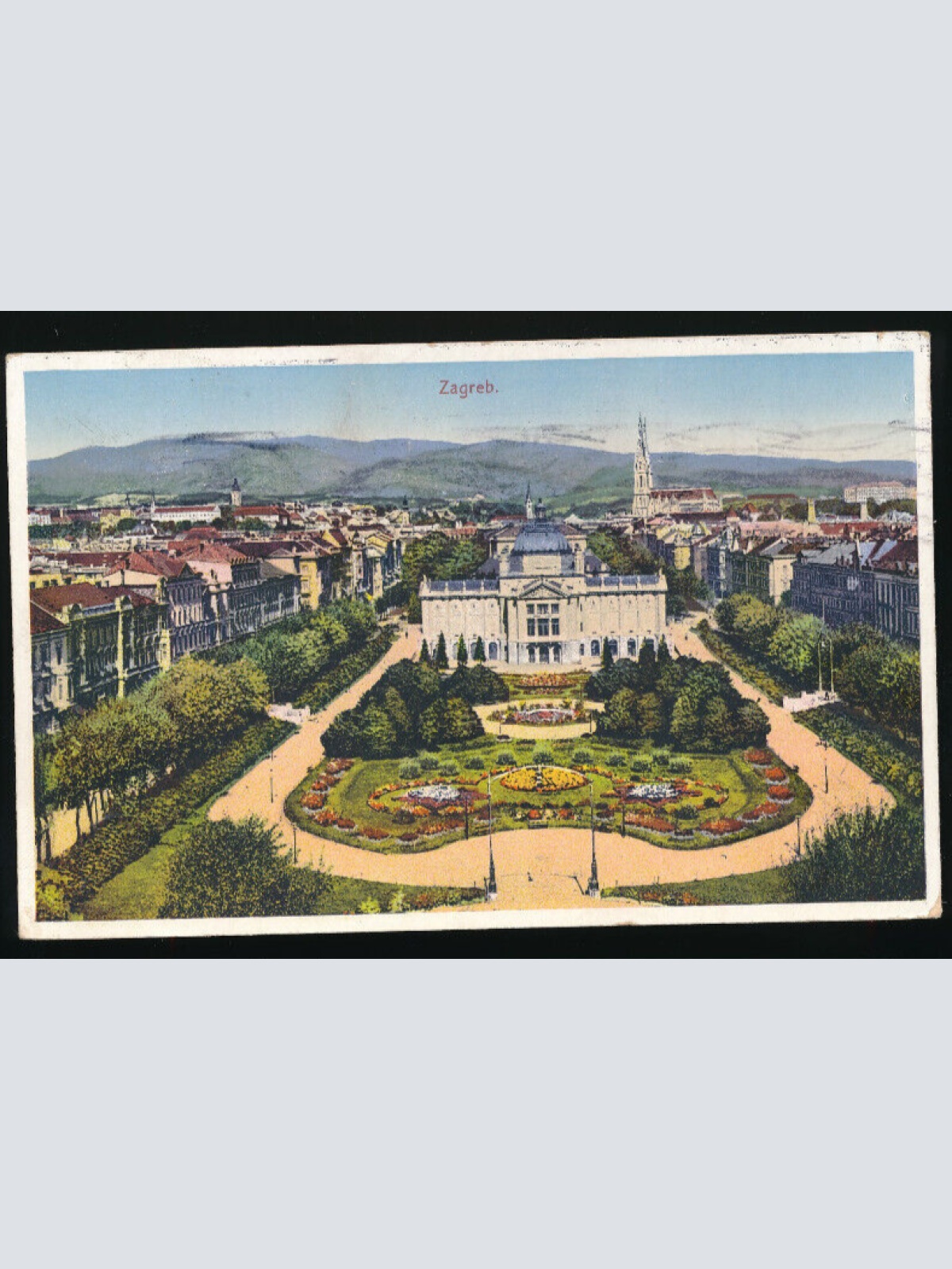 AK aus Zagreb Kroatien (2776)