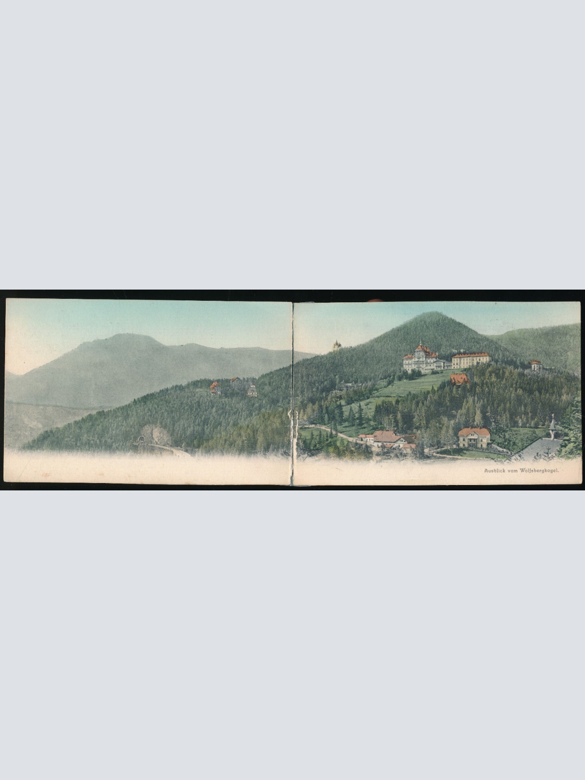 Doppel - Karte aus Wolfsbergkogel Niedrösterreich (2757)