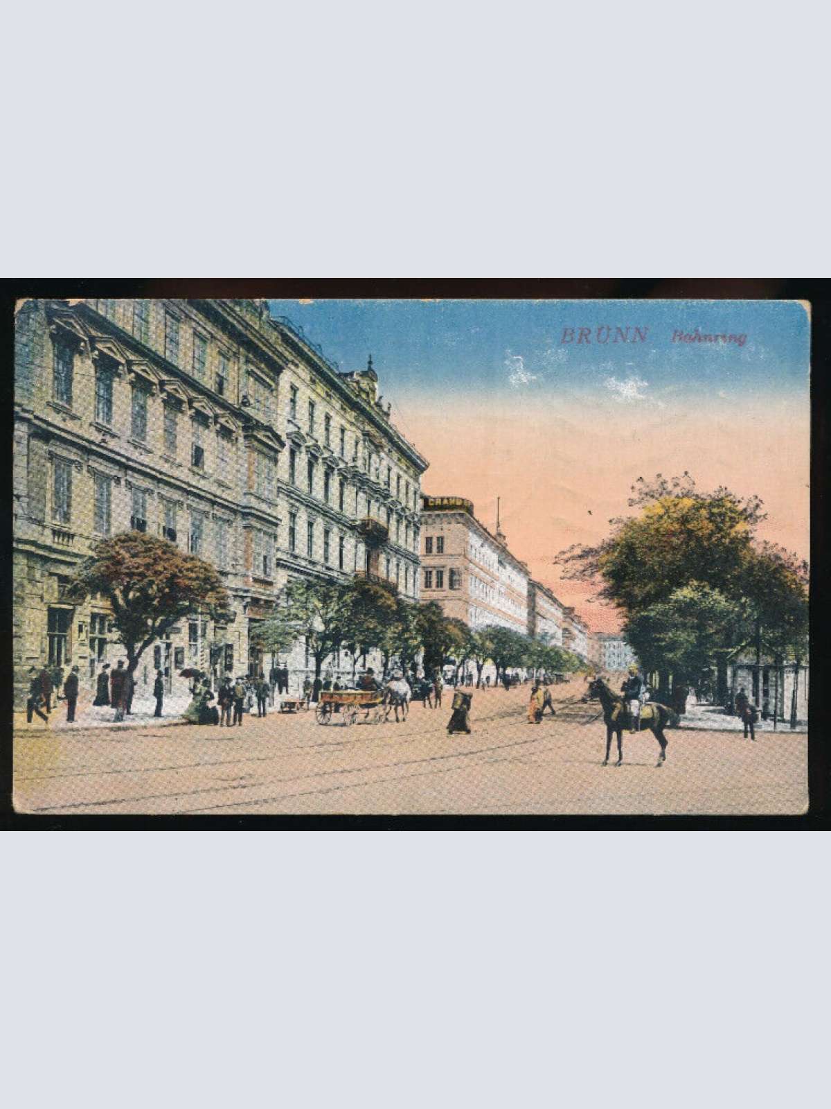 AK aus Brnos - Brünn Tschechoslowakei (2793)