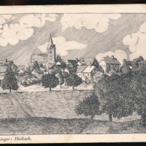 AK aus Haibach Fr.Pühringer Oberösterreich (2803)