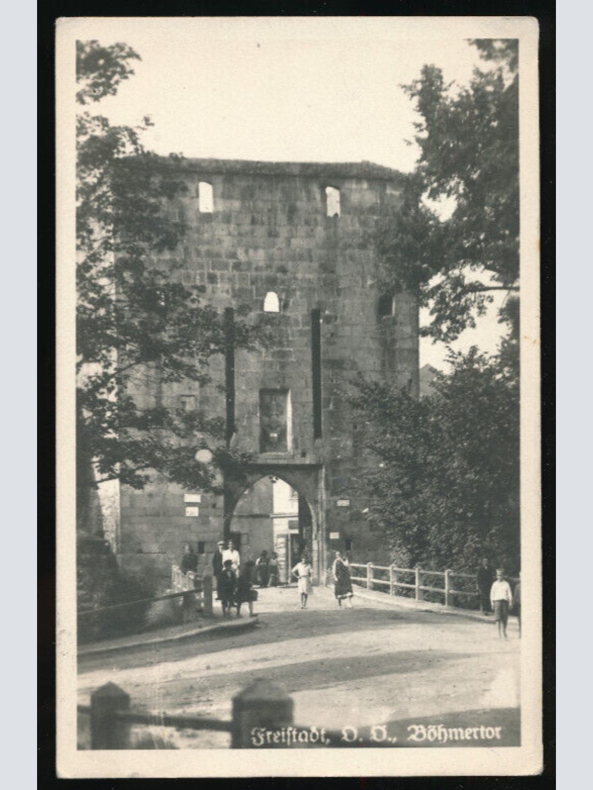 AK aus Freistadt Böhmertor Oberösterreich (2799)