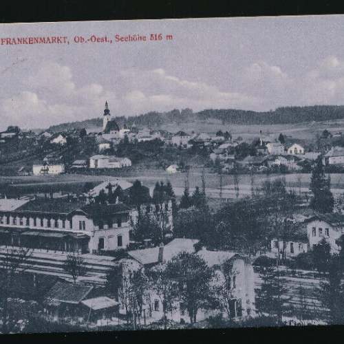 AK aus Frankenmarkt Oberösterreich (2813)