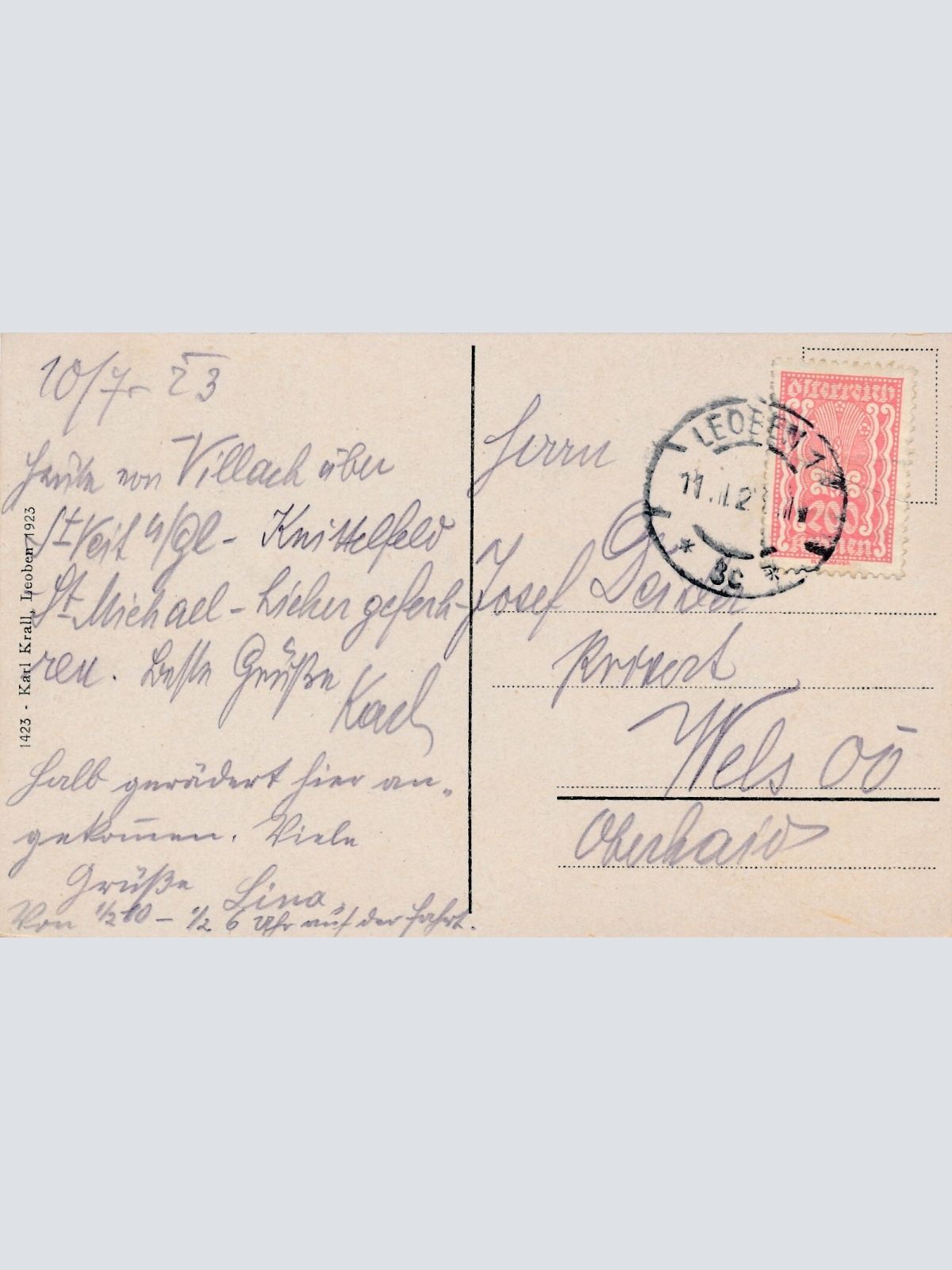 AK, Leoben, Hauptplatz, Steiermark (S131)