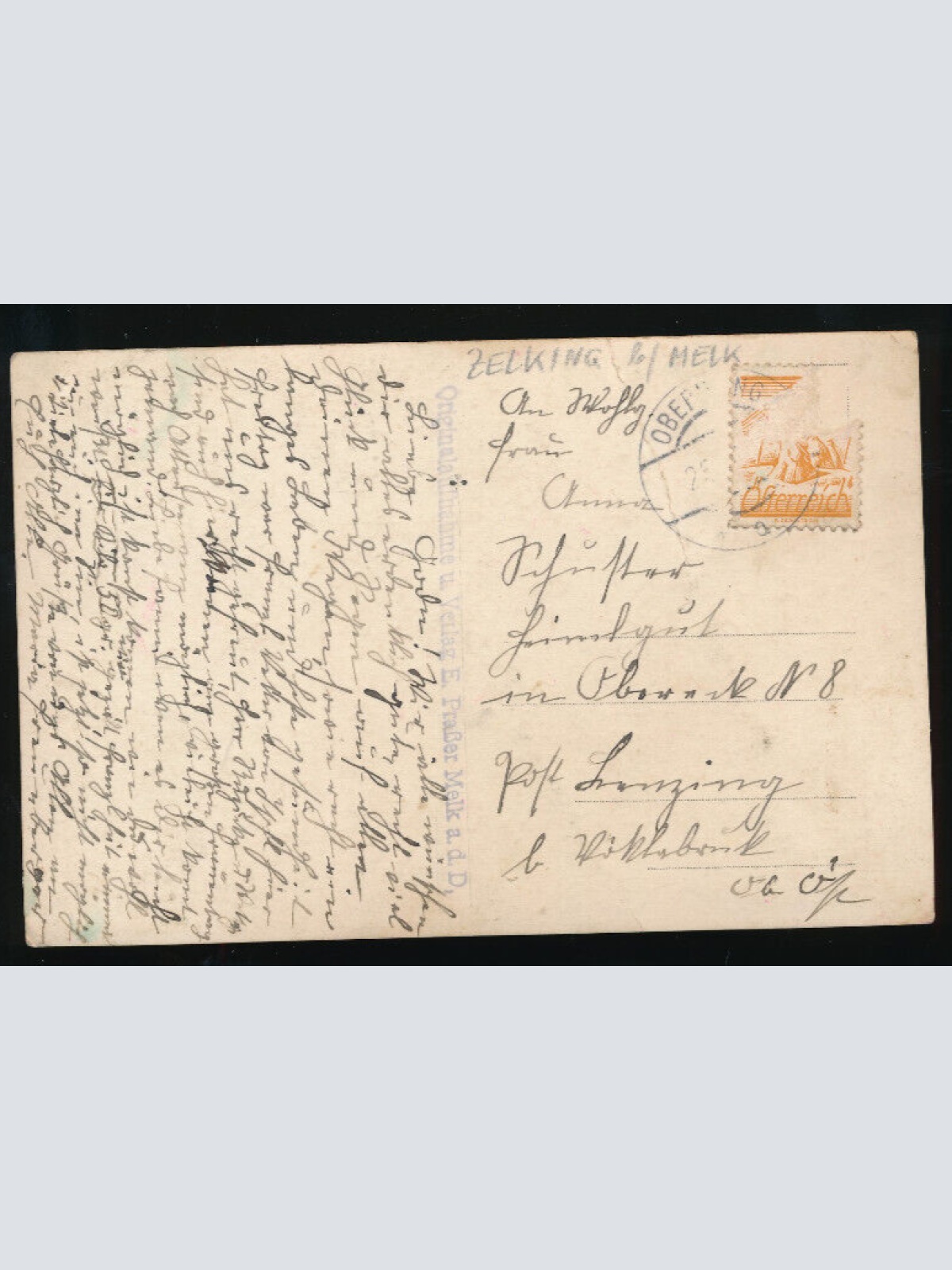 AK aus Zalking Niedrösterreich (2145)