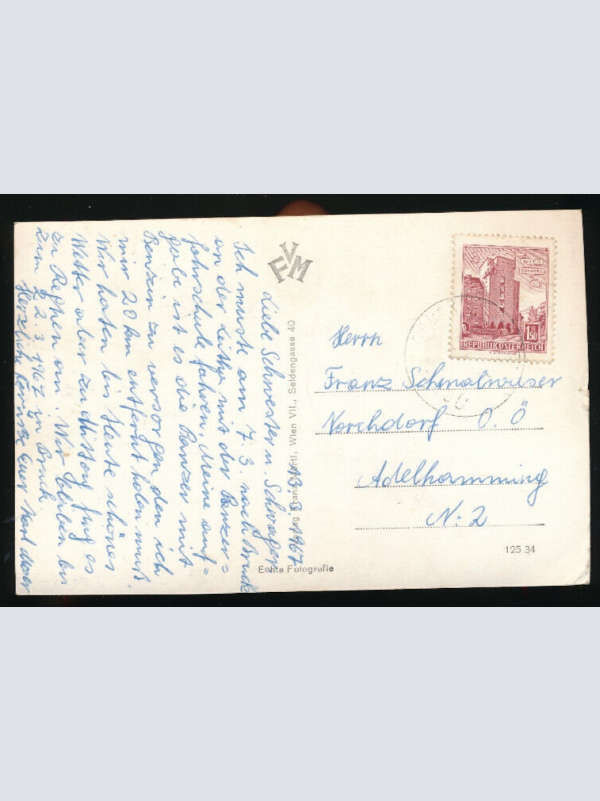 AK aus Bruck an der Leitha Niederösterreich (2830)