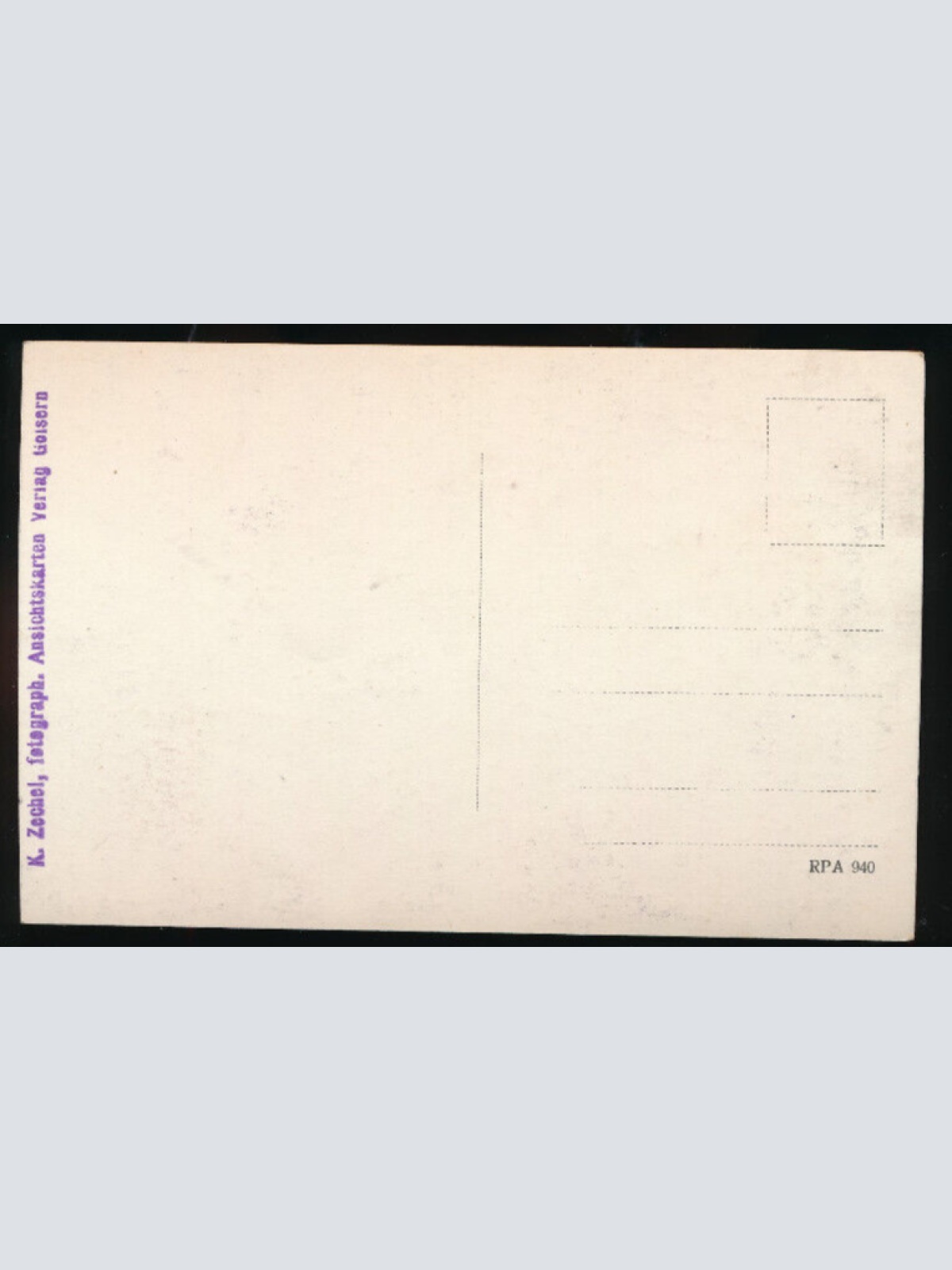 AK aus Hallstatt Oberösterreich (2135)