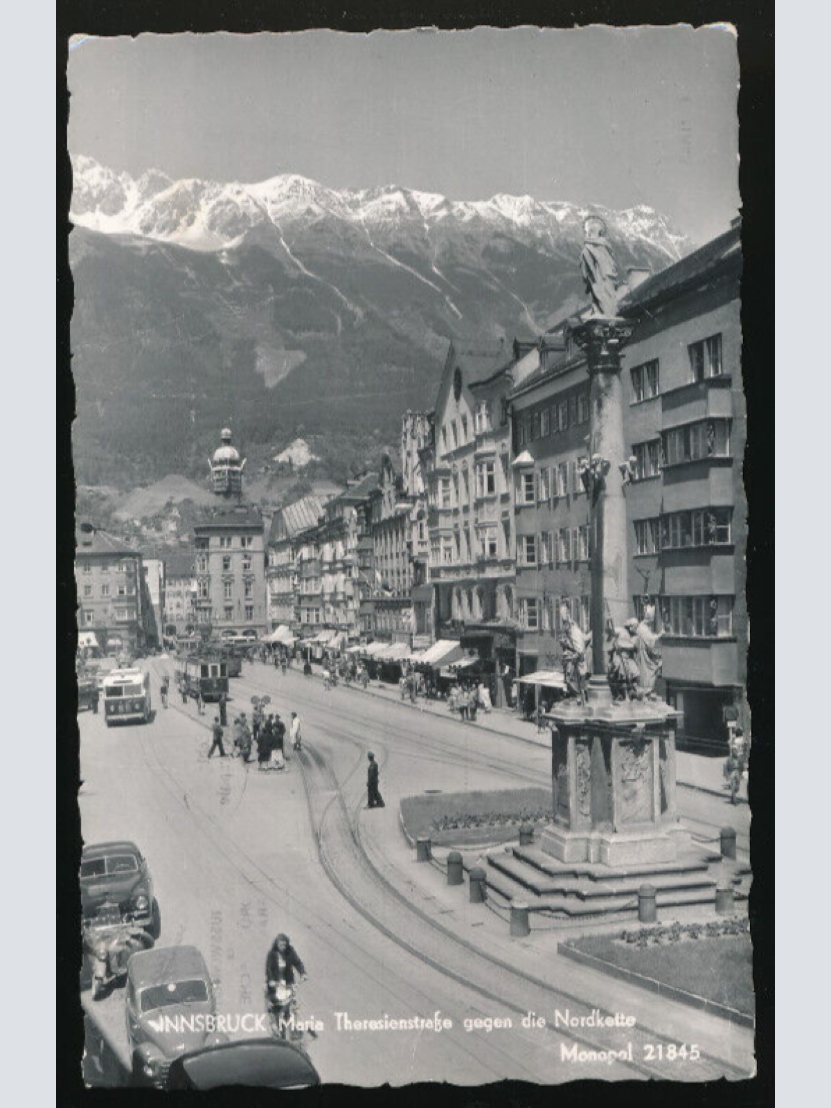 AK aus Innsbruck mit Oldtimer Tirol  (2113)