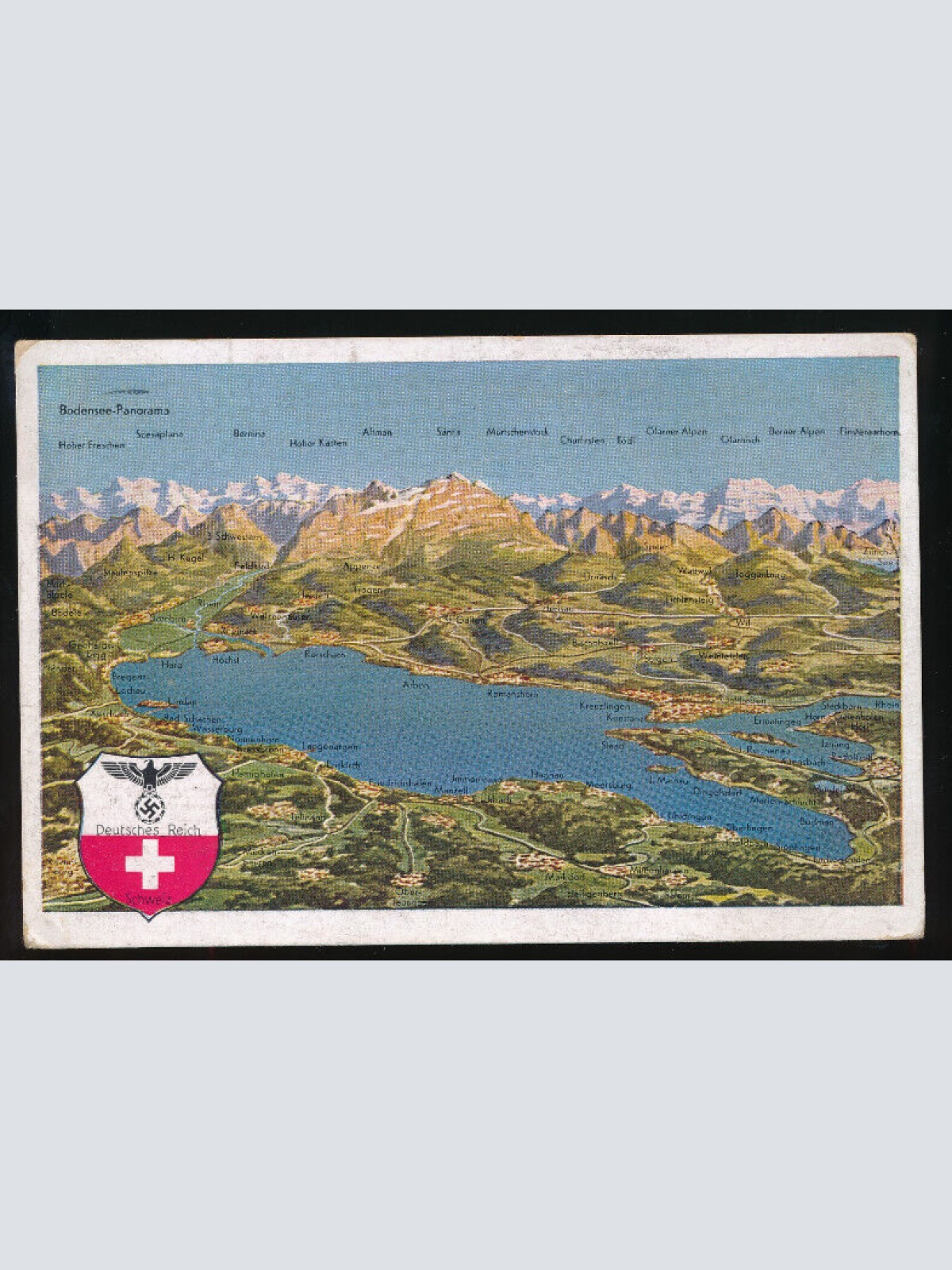 AK vom Bodensee Deutschland und Schweiz (2103)