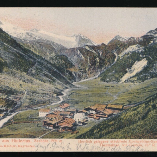 AK aus Hintertux Tirol (2729)