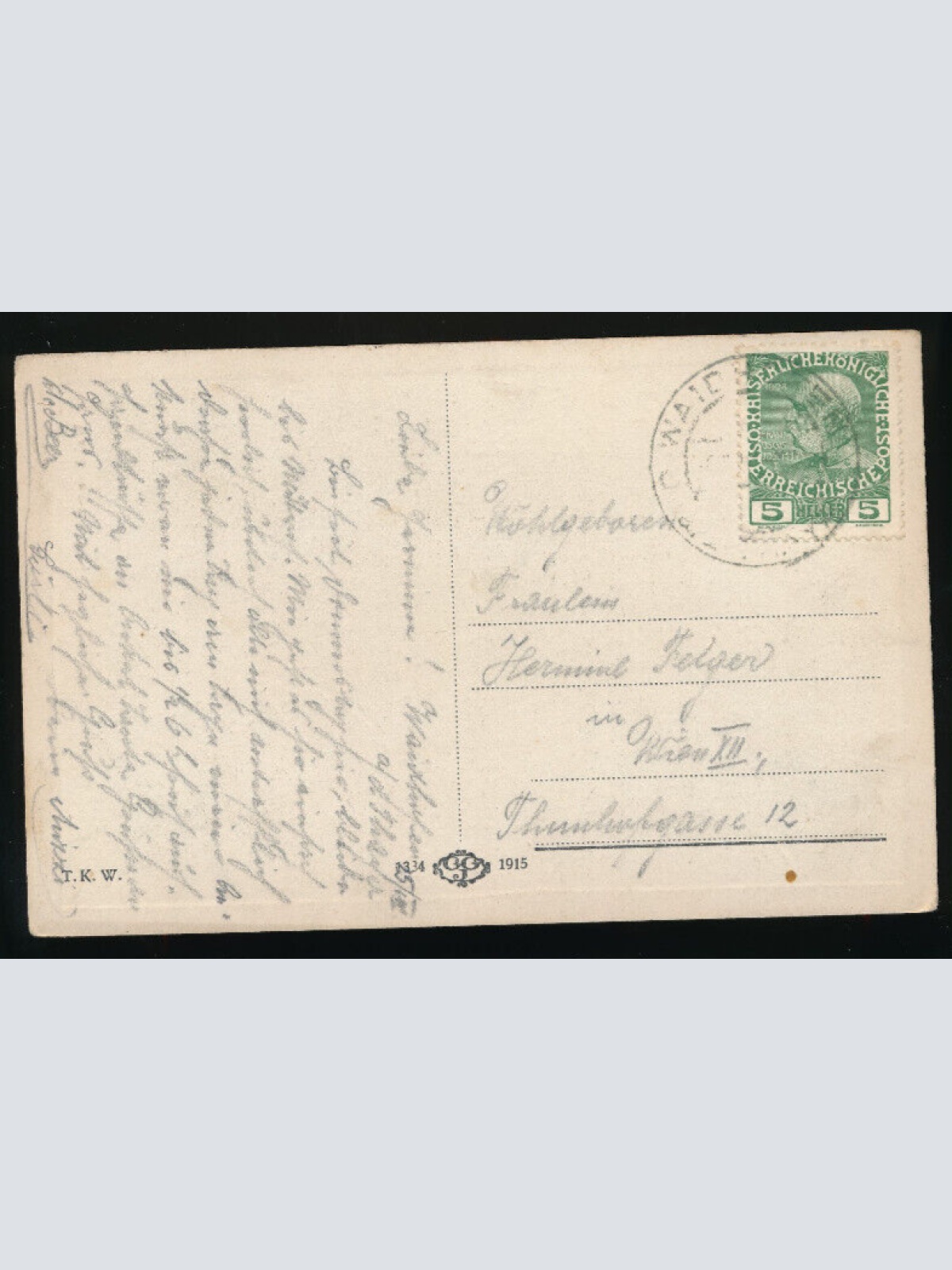 AK aus Waidhofen an der Thaya Niederösterreich (2141)