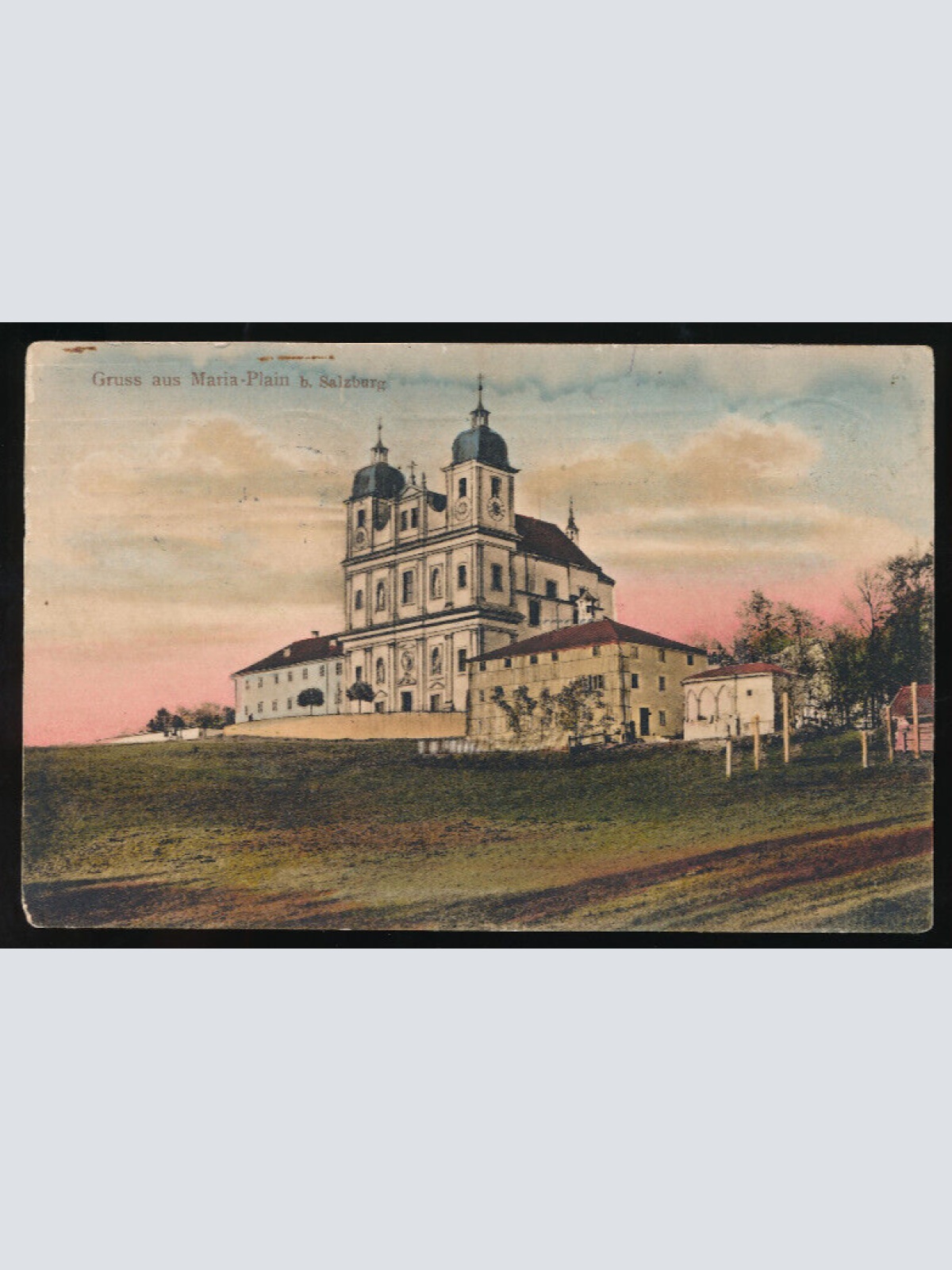 AK gruss aus Maria - Plain bei Salzburg (2105)