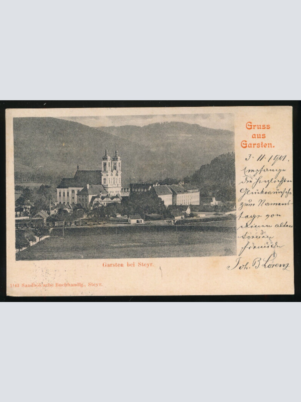 AK aus Garsten bei Steyr Oberösterreich (2174)