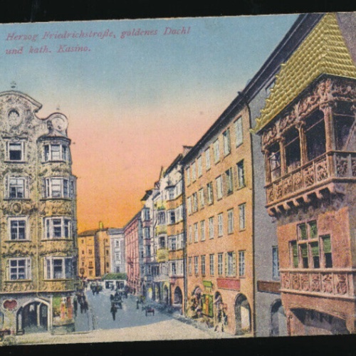 AK aus Innsbruck Herzog Friedrichstraße Tirol (2116)