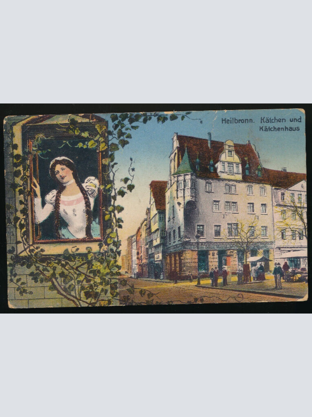 AK aus Heilbronn Kätchen und Kätchenhaus Baden - Württemberg (2739)