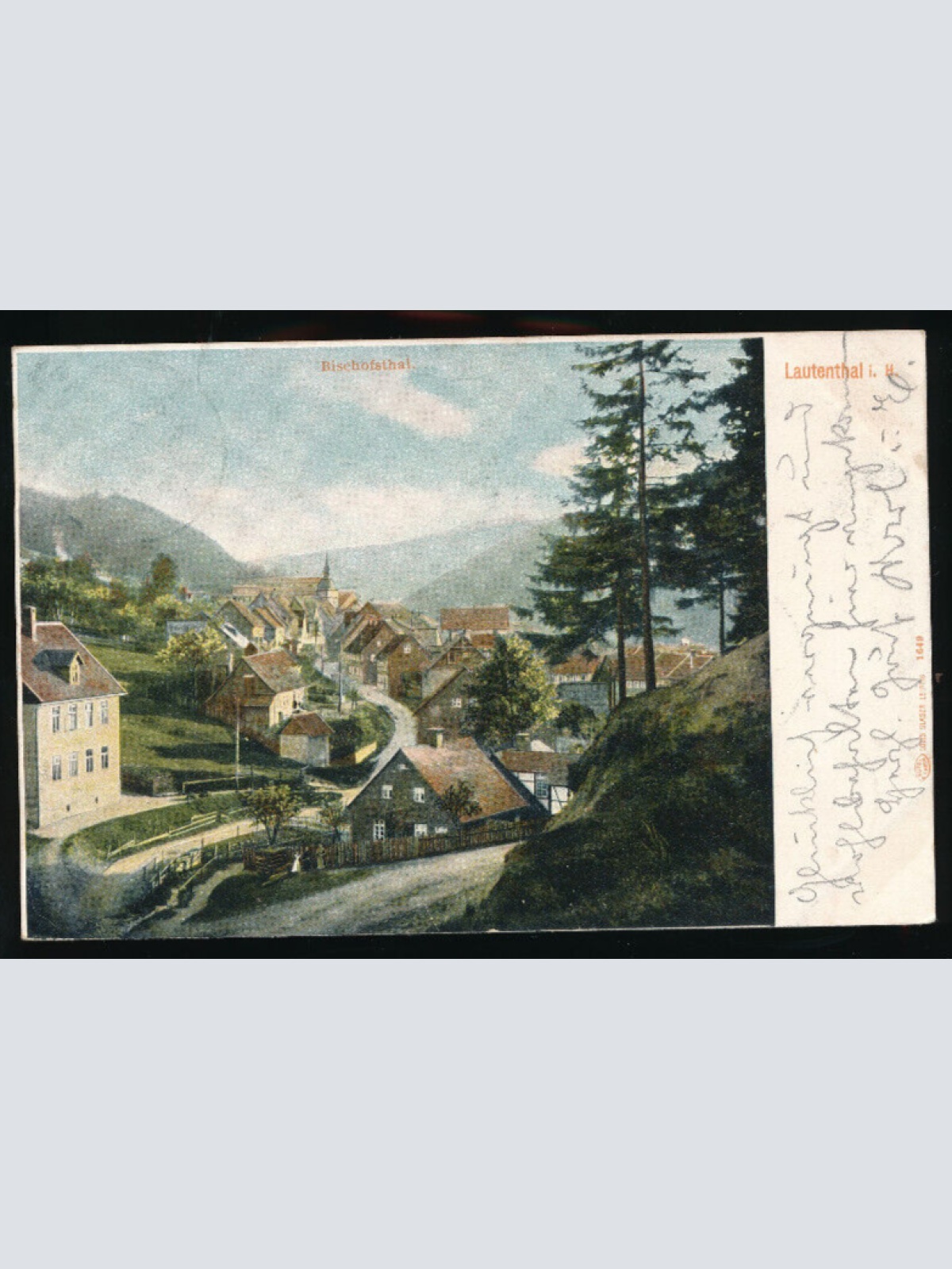 AK aus Lautenthal Niedrsachsen (2744)