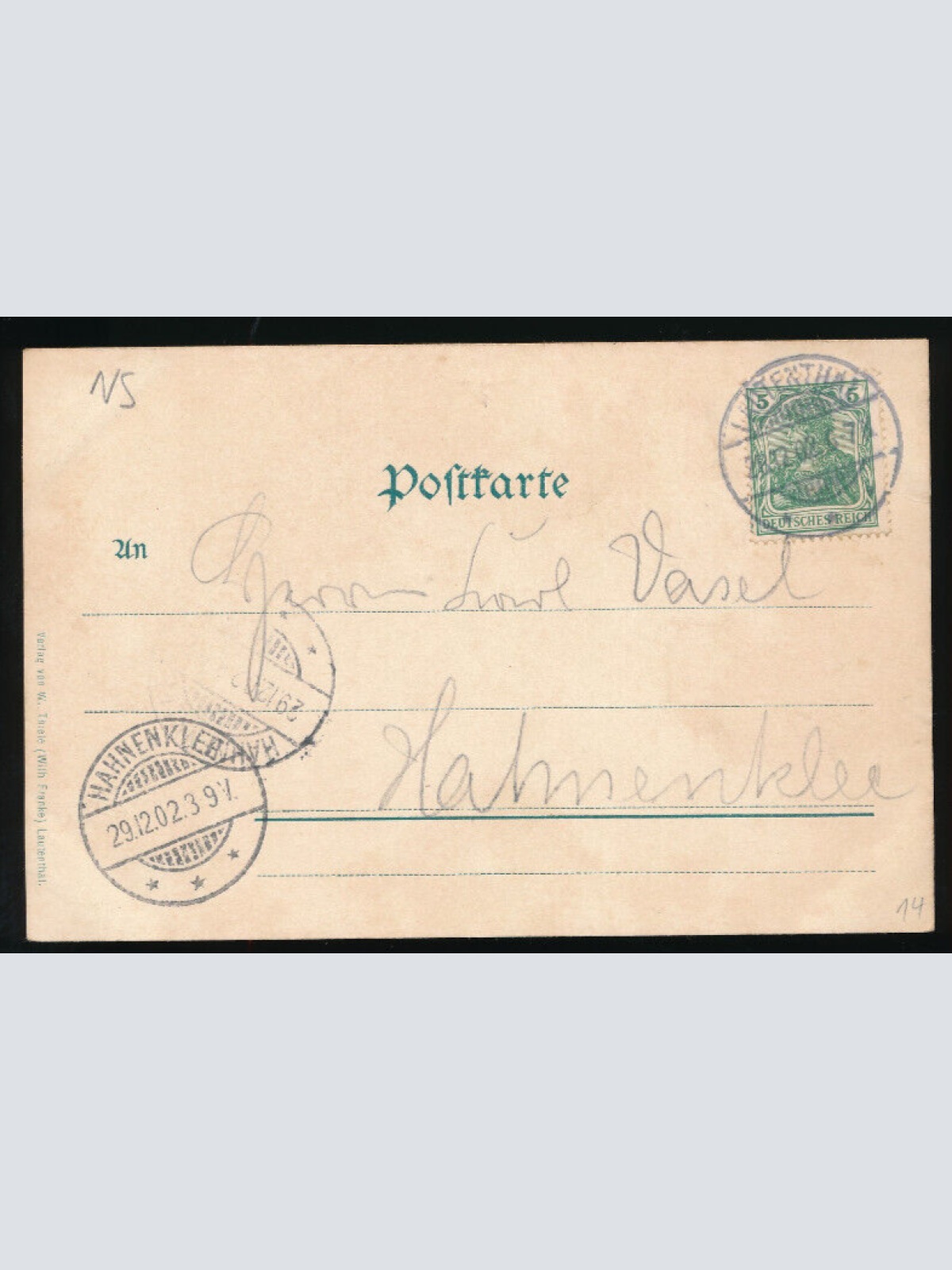 AK aus Lautenthal Niedrsachsen (2744)