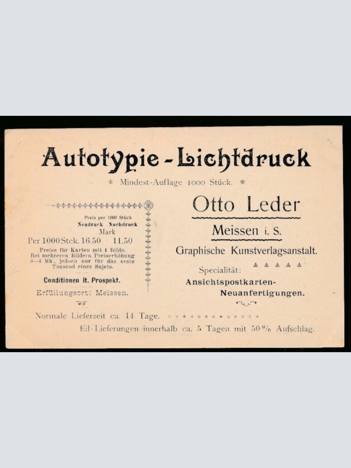 AK aus Stettin Manzelbrunnen mit Reklamezudruck Polen (3037)