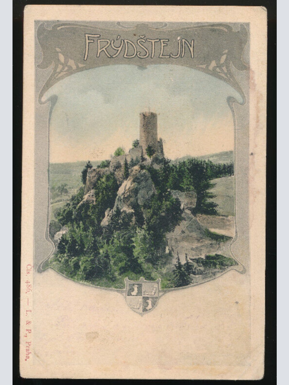 AK aus Frydstejn Tschechoslowakei (3039)