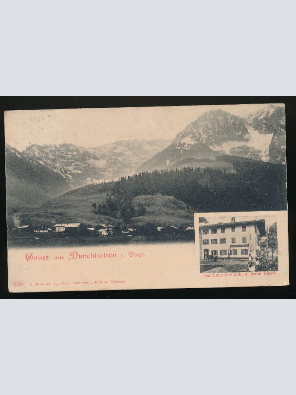 AK gruss aus Durchholzen Tirol (2962)
